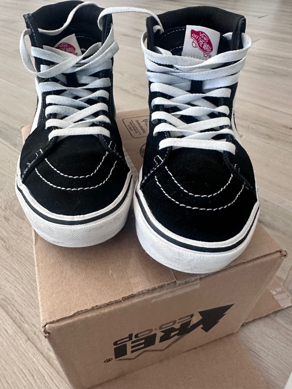 Vans SK8-Hi black Comfycush womens 9
